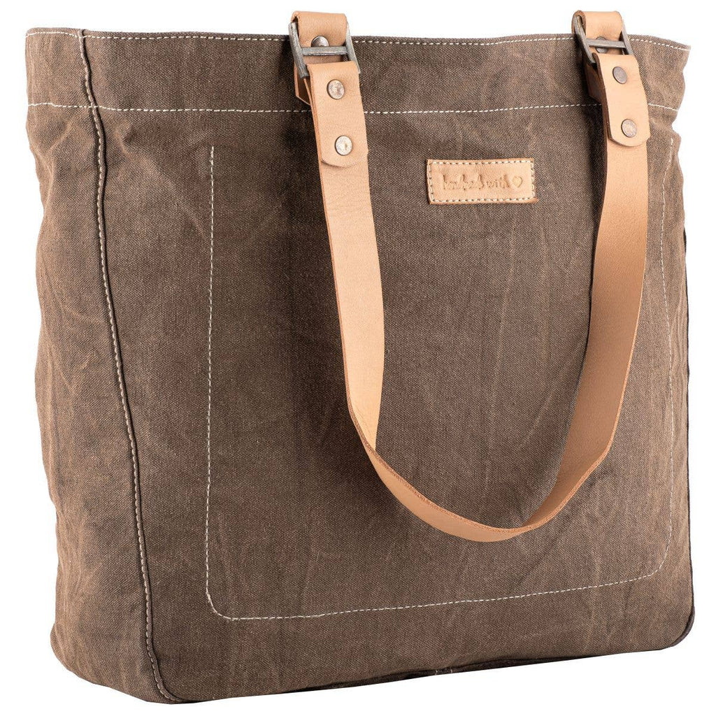 Rootline Tote - Dark Taupe