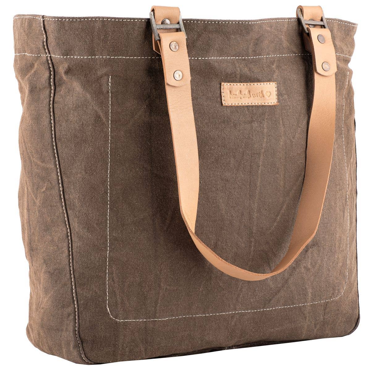 Rootline Tote - Dark Taupe