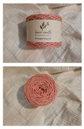 Apricity - organic cotton in DK and worsted weights
