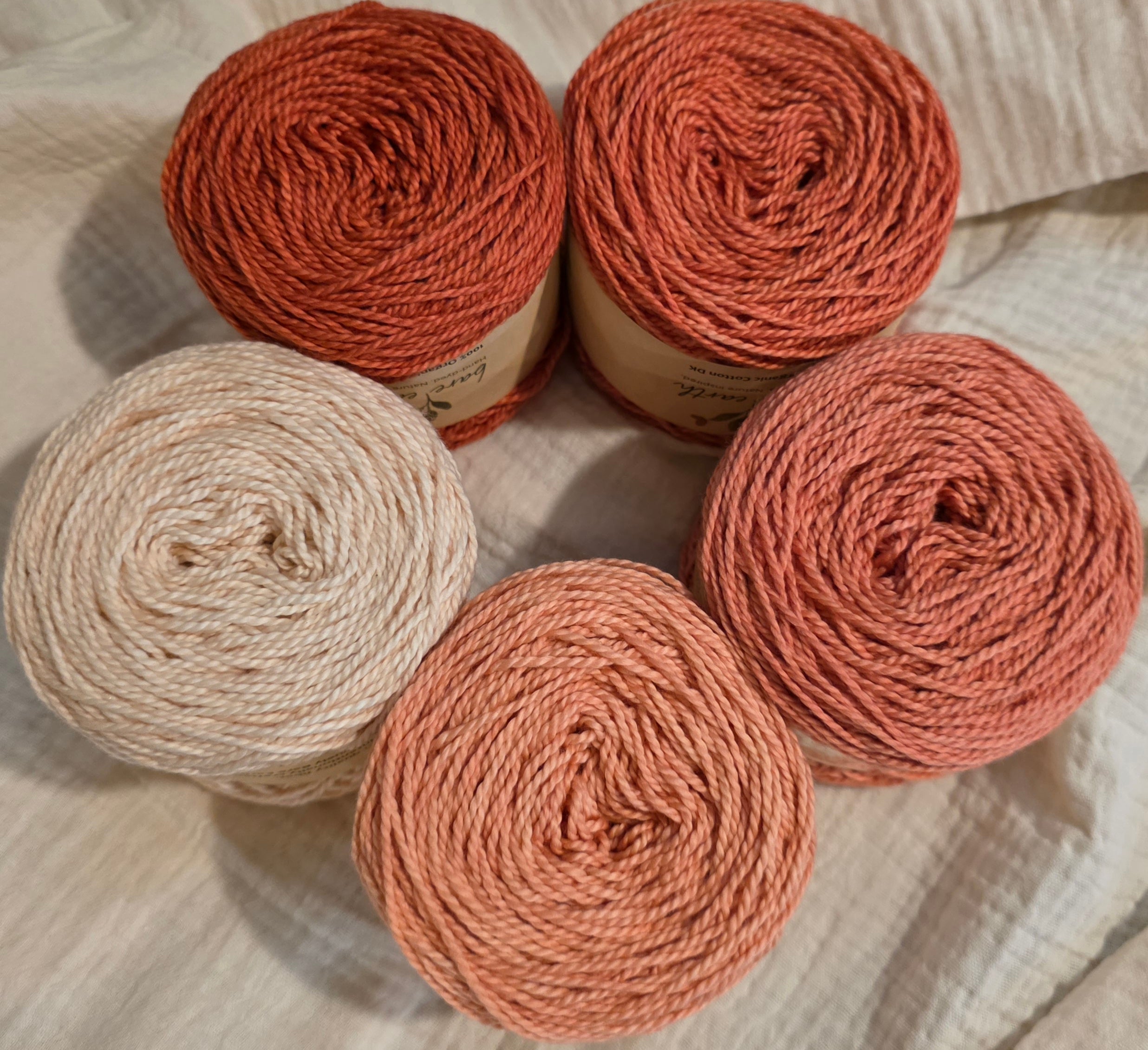 Aurelia - organic cotton in DK and worsted weights