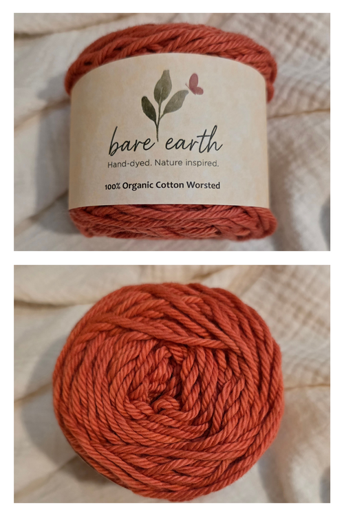 August Sun - organic cotton in DK & worsted weights