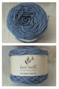 Blue Thistle - organic cotton in DK & worsted weights