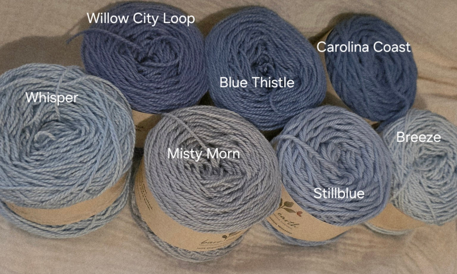 Breeze - organic cotton in DK & worsted weights