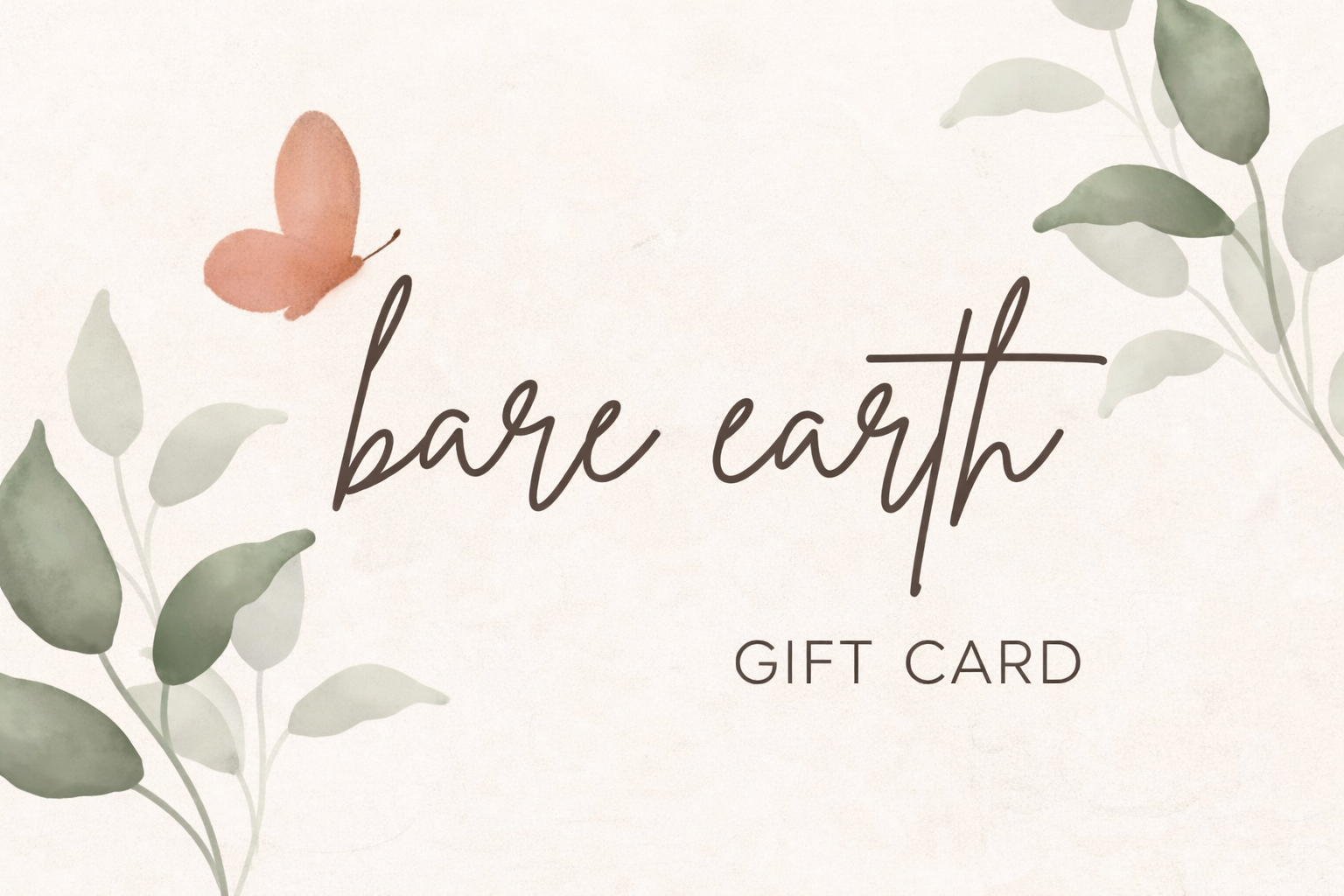 Bare Earth Yarn Studio GIFT CARD