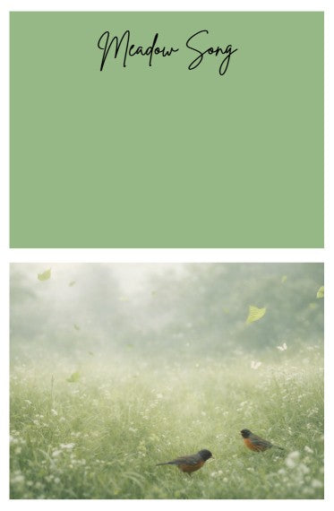 Meadow Song - organic cotton in DK and worsted weights
