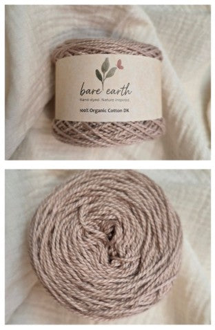 Sahara - organic cotton in DK and worsted weights