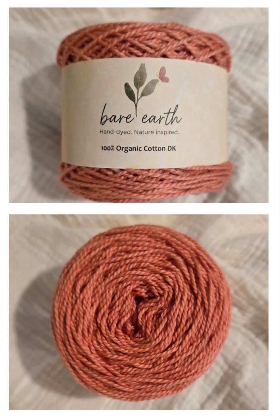 Solrise - organic cotton in DK and worsted weights